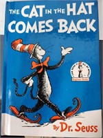 1958 The Cat in the Hat Dr Seuss Book (nice cond)