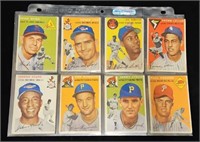 (25 Asst) 1954T Baseball Cards