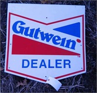 Gutwein double sided sign