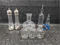 Tall S&P Mills, Apothecary Jars+