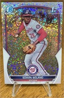 Edwin Solano 2023 1st Bowman Chrome #/299