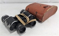 Vintage Binolux Binocular & Binocular Case Set