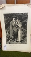 Antique art prints- some Victorian