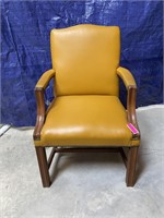 Yellow vintage chair