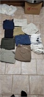 Group of men's shorts pants and socks size 34