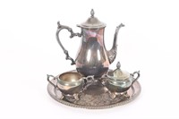 Vintage Silver Plated Coffee/Tea Service Set