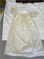 Antique White Cotton Dress