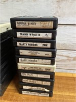 10CT OF 8 TRACT COUNTRY TAPES