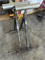 PAIR OF SHOP ROLLERS FOR MATERIAL