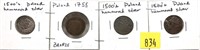 Lot, Early Polish coins with silver 1500’s -