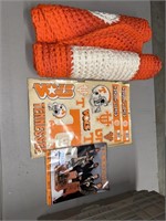 Box of UT Memorabilia and Office Items