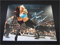 WWE TORRIE WILSON SIGNED 8X10 PHOTO JSA COA