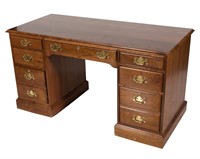 L & JG Stickley Cherry Valley Kneehole Desk