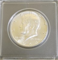 1964 D 90% Silver Kennedy Half Dollar