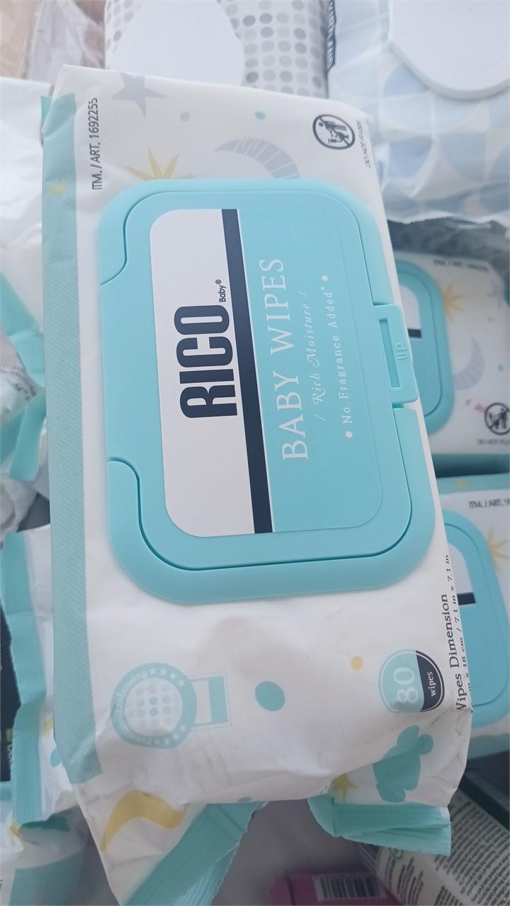 RICO RICH MOISTURE BABY WIPES