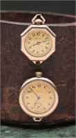 Elgin & Gruen Ladies Pocket Watches (2)