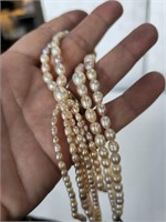 Natural Pearl Necklace Pastels