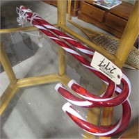 3 - LIGHTED CANDY CANE LIGHTS