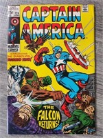 Captain America #126 (1970) 1st FALCON=CAP! +P