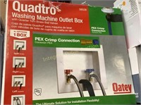 Oatey Quadtro Washing Machine Outlet Box