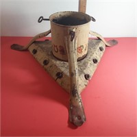 Antique christmas tree stand