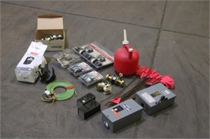 Door Knobs,Electrical Supplies,Gas Can, Flags