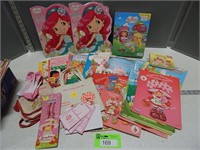 Strawberry Shortcake coloring and activity books