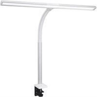 Phive LED Task Lamp  15W  Gooseneck Silver