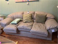 STUFFED CREAM SOFA REALLY COMFY