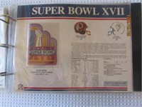 Patch NFL Official Super Bowl #17 Redskins Dolphin