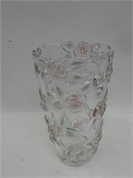 9.5" Mikasa  Glass Vase