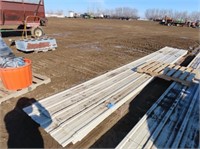 (40+) Sheets of 22' Roof Sheet Metal #