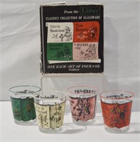 New In Box Vintage Libbey Toddlers Glassware