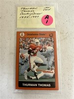 Sports Card Unc-Thurman Thomas OK State