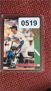 Autographed Topps #5 1993 Dodgers Kevin Gross