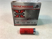 Winchester 12ga Shells, 8 Shot, 25 Rounds