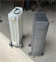 (2) Freestanding Electric Oil Heaters
