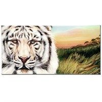 "White Bengal" Limited Edition Giclee on Canvas by