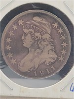 1811 Bust Half Dollar