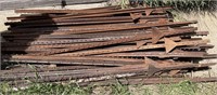 Approximately 55 steel post