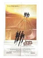 1978 Movie Poster "Invasion of the Body Snatchers"