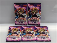 (5) Korean Yugioh Labyrinth Of Nightmare Packs