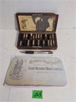 Elgin Pocket Watch CO. Spring repair kit Antique