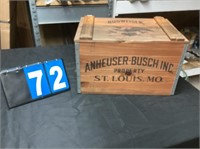 Very Nice Wooden Anheuser - Busch Inc. Crate
