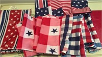 Assorted Americana Table Linens
