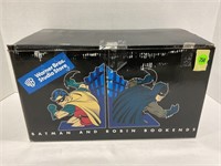 Warner, brothers store Batman and Robin bookends