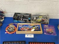 FOUR NASCAR COLLECTIBLES