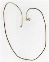 14k Gf Gold Necklace 18”