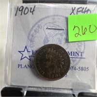 1904 INDIAN HEAD PENNY CENT