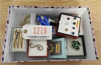 Box of costume jewelry to include: Monet,